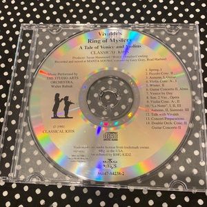 Classical Kids Vivaldi’s Ring of Mystery A tale of Venice and Violins.  No case